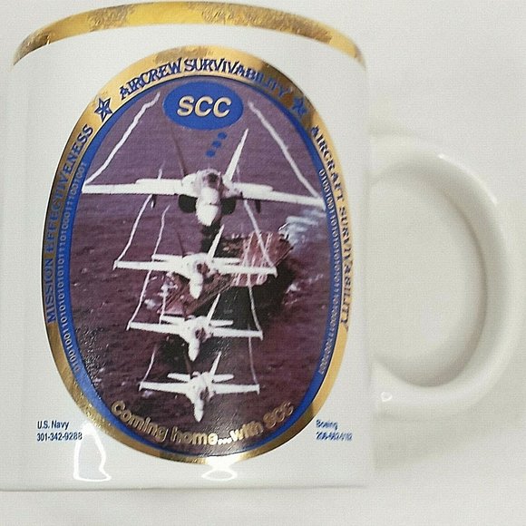 Vintage Smart Cockpit Controller Coffee Tea Mug Cup Coming Home with SCC Rare - Picture 2 of 4